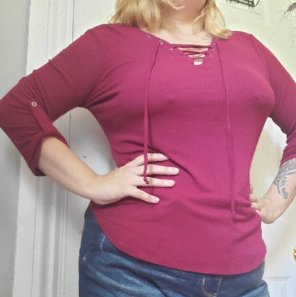 Fitted textured shirt